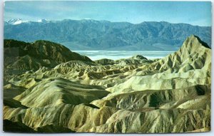 M-55091 View from Zabriskie Point in the Funeral Range Death Valley National ...