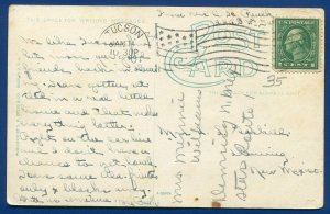 Sixth Avenue Tucson Arizona az old postcard