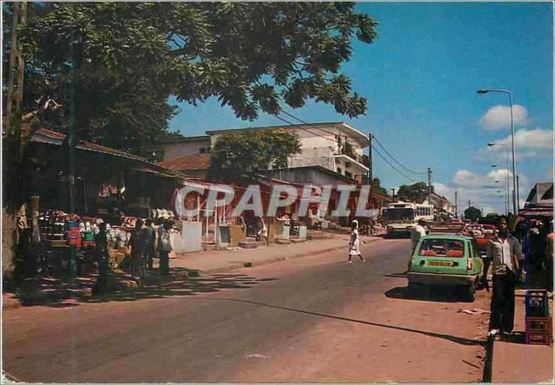 CPM Libreville Gabon Rue du Quartier de Mont Bouet