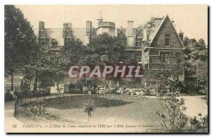Old Postcard Paris Cluny Hotel