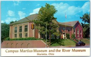 Postcard - Campus Martius Museum and The River Museum - Marietta, Ohio