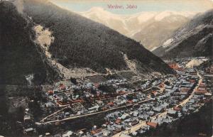 Wardner Idaho Birdseye View Of City Antique Postcard K98627