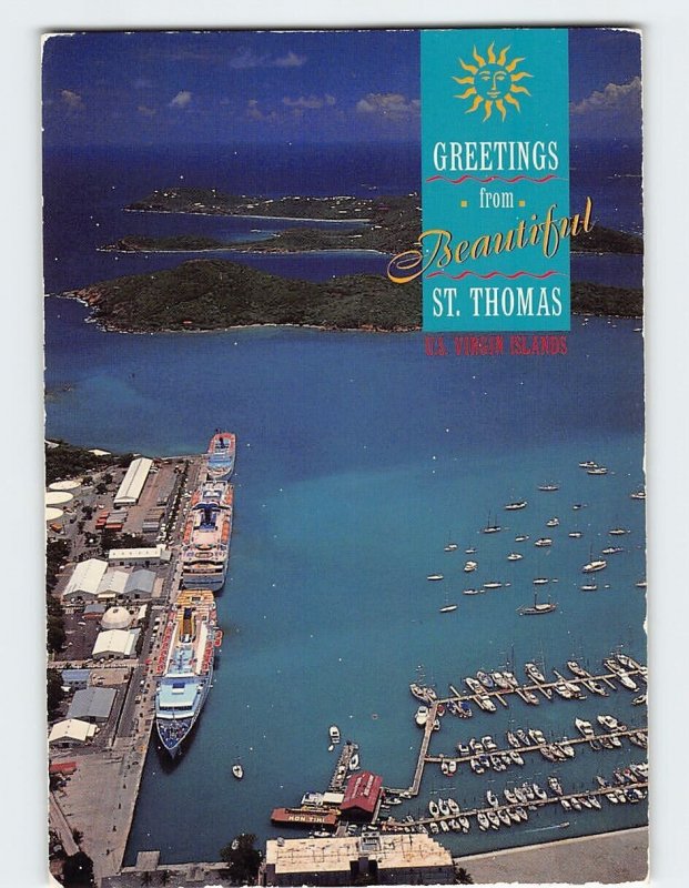 Postcard Greetings from Beautiful, St. Thomas, U.S. Virgin Islands