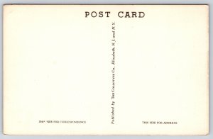 Milford Connecticut~B&W~US Post Office~c1910 Auto~Flag~Vintage Postcard