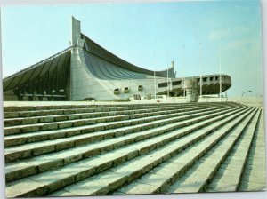 postcard Japan - Tokyo - Yoyogi National Stadium entrance