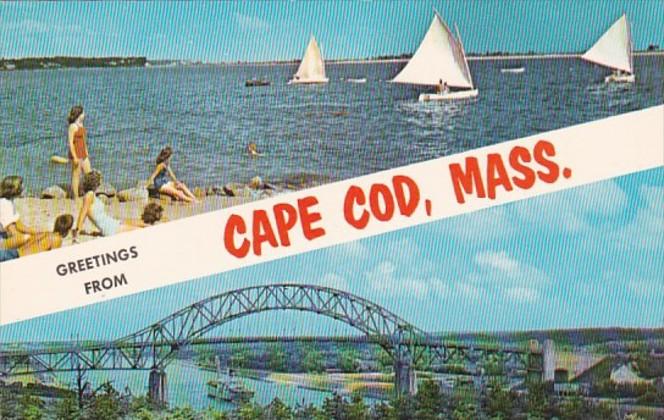 Massachusetts Greetings From Cape Cod With Sailing Along Sandy Shores & S...