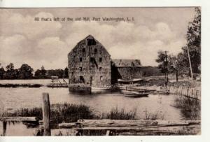 NY, LONG ISLAND, PORT WASHINGTON  Ruins of the Old Mill  ...
