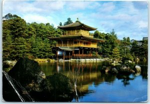 Kinkakuji Temple or Golden Pavillion, Kyoto, Japan M-37228