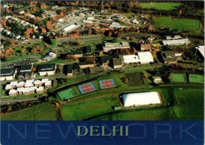 Delhi, NY New York  STATE UNIVERSITY COLLEGE OF TECHNOLOGY  Aerial  4X6 Postcard