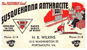 Virginia Portsmouth Susquehanna Anthracite . ( BLOTTER )