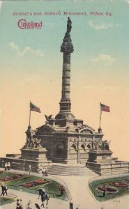 Ohio Cleveland Soldiers And Sailors Monument Public Square