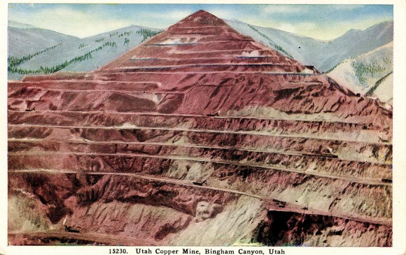 UT - Bingham Canyon. Utah Copper Mine (Mining)