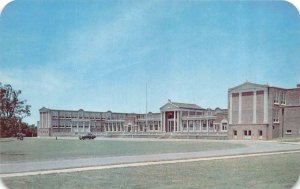 MEMPHIS, Tennessee TN   EAST HIGH SCHOOL ca1950's Rounded Corner Chrome Postcard