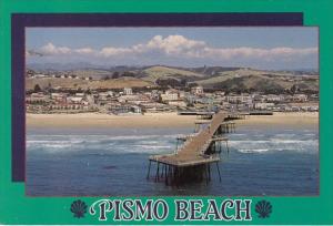 California Pismo Beach Showing Pier