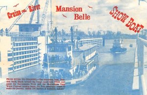 Mansion Belle River Steamship Ferry Boat Ship 