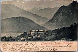 Austria Dachstein Sophiens Doppelblick Vintage Postcard 09.61