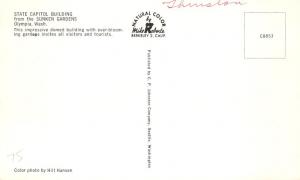 Olympia WA, Washington - State Capitol and Sunken Gardens