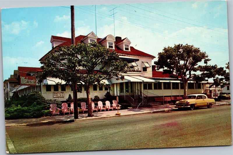 Postcard NJ Ocean City - Watson's Restaurant on Ocean Ave
