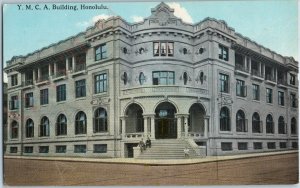 c1910s Honolulu, HI YMCA Building South Seas Curio History Hawaii Territory A188