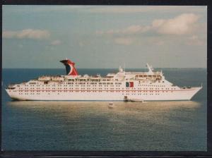 Tropical Carnival Cruise Lines colour PC Grand Cayman unused