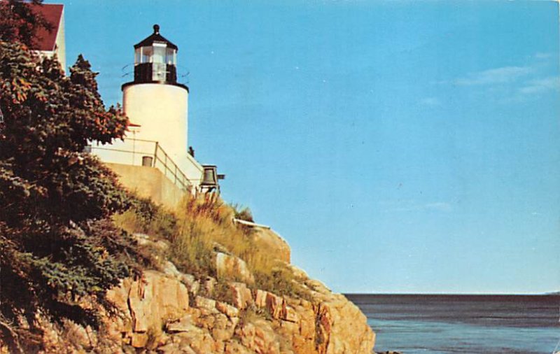 Bass Harbor Head, Maine USA Light House 1969 