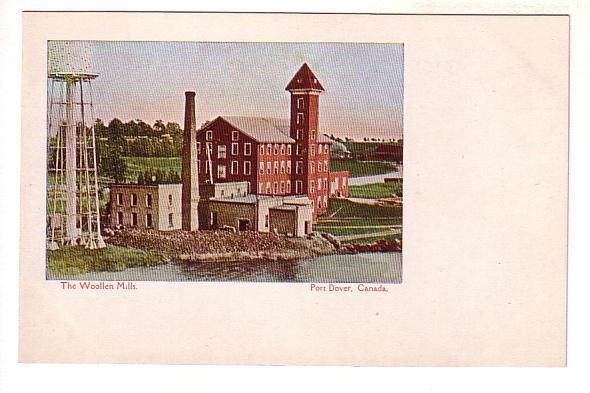 The Woollen Mills Factory, Port Dover, Ontario, Wide Border