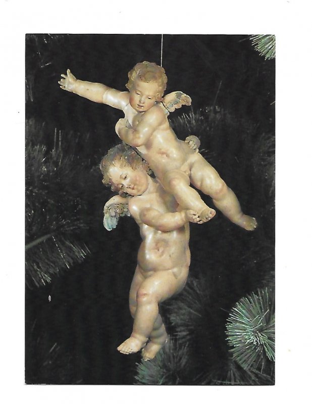 Italian Terracotta Creche Cherubs Metropolitan Museum Art Christmas Tree Ornamen