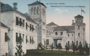 Postcard Government House Residence Bermuda's Governor