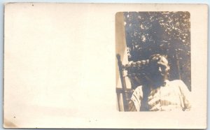 Postcard - Man Close-up Vintage Picture