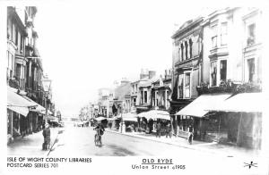 BR74368 old ryde bike   isle of wight country libraries  real photo  uk