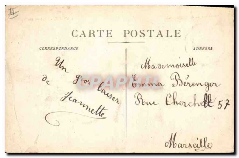 Postcard Old Lambsec Chateau des Taillades