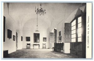 c1940's Sala De Los Virreyes Under The Cabildo Buenos Aires Argentina Postcard