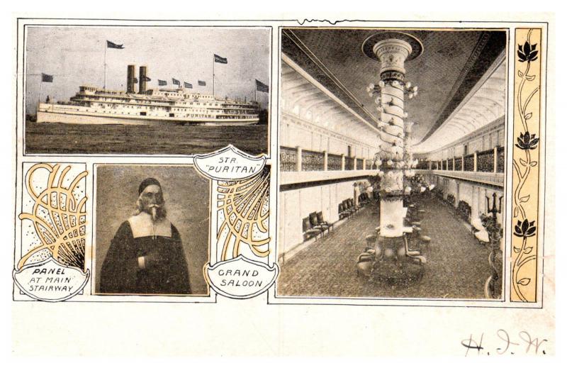 S.S. Puritan ,  Grand Saloon   Multi-View