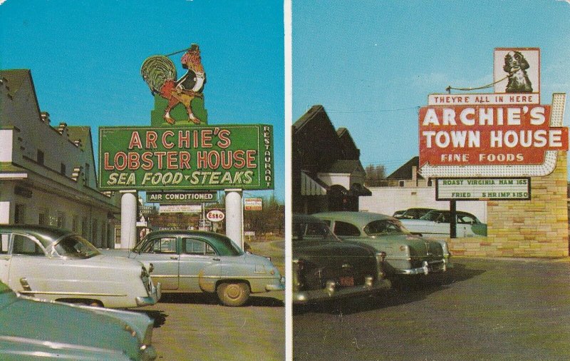 Virginia Roanoke Archie's Lobster House & Town House Restaurants sk7275