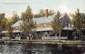Lakewood Maine Inn House Exterior Water Front Antique Postcard K18383
