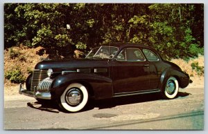 Automobile~1940 Cadillac Club Coupe @ Roaring 20 Autos Museum~Vintage Postcard