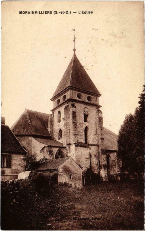 CPA MORAINVILLIERS - L'Église (102543)