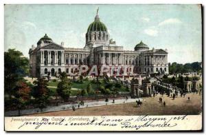 Old Postcard Pennsylvania & # 39s New Capitol Harrisburgh Pa