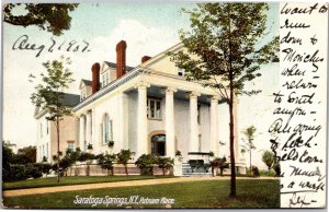 Postcard NY Saratoga Springs Putnam Place