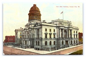 Postcard Post Office Building Kansas City Mo. Missouri