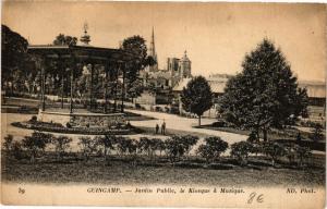 CPA GUINGAMP - Jardin Public le Kiosque a Musique (243680)
