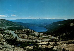 California Donner Lake Panoramic View