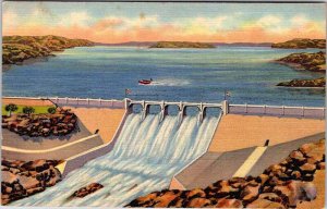 Postcard DAM SCENE Northeastern New Mexico NM AM2439