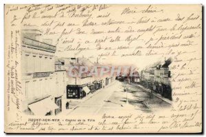 Old Postcard Isigny Sur Mer City Center