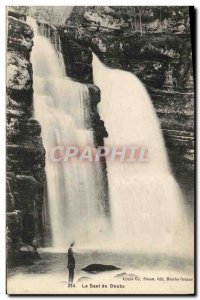 Old Postcard Le Saut du Doubs