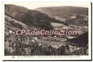 Old Postcard La Bourboule Le Pavillon And The Kids Garden Views Du Rocher Des...