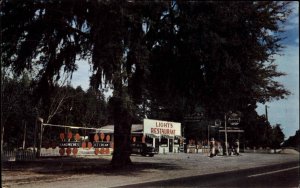 Savannah Georgia GA Light's Motor Court Gas Station Vintage Postcard