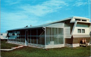 Advertising Postcard Silver-Top Screen Rooms Aluminum Awning White Marsh MD~4043