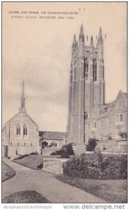 New York Rochester Chapel And Tower The Colgate Rochester Divinity School 1937