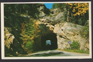 South Dakota Iron Mountain a peak in the Black Hills US Route 16A pm1988 Chrome